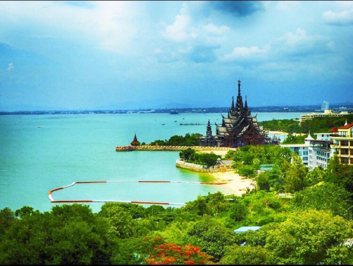 Appartamento The Palm Wongamat Pattaya Esterno foto